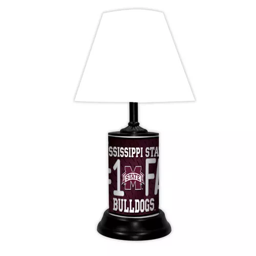 Mississippi State Bulldogs Lamp - #1 FAN by GTEI - £30.89 GBP