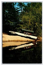 Duck Boat Amphibious Landing Wisconsin Dells WI UNP Chrome Postcard O23 - £3.15 GBP