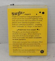Cheatwell Games Gargle Drinking Card Game - $9.85