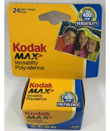 Kodak Maximum Versatility 400 Film 24 Exposures 35mm Color 1 Roll Exp 10... - £11.13 GBP