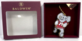 Baldwin Ornament, American Sports Series: University of Alabama Mascot Big Al - £15.80 GBP