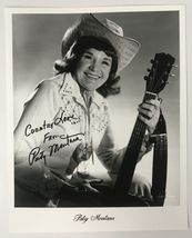 Patsy Montana Signed Autographed Vintage Glossy 8x10 Photo - Todd Muelle... - £63.70 GBP