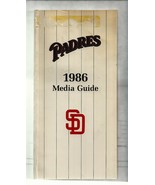 BASEBALL: 1986  SAN DIEGO PADRES Baseball  Media GUIDE  EX+++ - £6.92 GBP