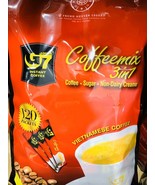 G7 Vietnamese Coffee 120 Packets 3-in-1 instant Coffee .56 Oz Packets - £21.19 GBP