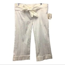 Soulmates White Capri Pants Size 9 NWT - £18.66 GBP