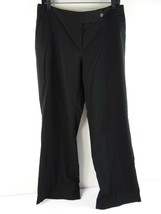 Calvin Klein Classic Fit Black Polyester Blend Dress Pants 10 - £19.77 GBP