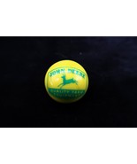 Vintage John Deere Quality Farm Equipment Shooter Marble &#39;80s Yellow Green - €17,15 EUR