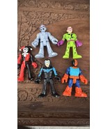 DC Super Friends Imaginext Figures Lot Of 5 Villains - $267.61 MXN