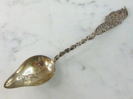 Vintage Estate Sterling Silver Montreal, Canada Collectible Spoon E77 - £59.16 GBP