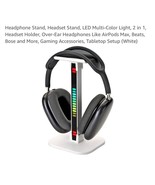 Headphone Stand, Headset Stand, LED Multi-Color Light, 2 in 1, Headset H... - $411.68 MXN