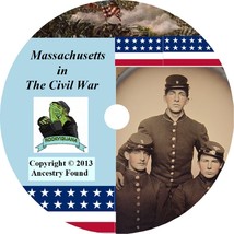 Massachusetts MA Civil War Books History &amp; Genealogy 105 Books - £6.04 GBP