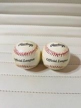 Lot of 2 New Rawlings® Official League OLB 3 Solid Cork &amp; Rubber Center ... - £15.12 GBP