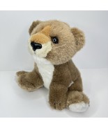 Lion Cub Vintage Stuffed Animal Wonder Toys Wildlife Brown 1988 Plush 10” - £9.61 GBP