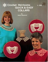 Crocheted Collars instructions for 3 sets of collars,made with #10 thread - £8.92 GBP