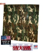 Hav-A-Hank USA MADE Army Green CAMO Camouflage Bandana Head Neck Wrap Sc... - €8,12 EUR
