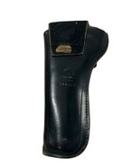 Used Viking Handmade Black Leather Holster 800365 Revolver Lined IWB Rig... - $539.46 MXN