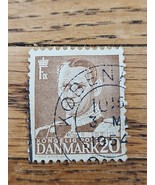 Denmark Stamp 20 Used Copenhagen Cancel 320 - €0,84 EUR