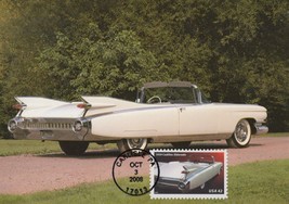 ZAYIX US First Day Cover FDC Maxicard  Cadillac Eldorado Cars Auto 0924M... - $1.79