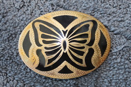 German silver belt buckle- butterfly- NEW - $951.82 MXN