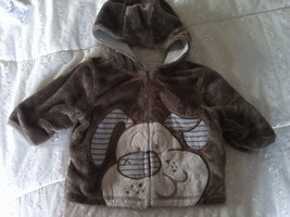 cherokee thick fleece lined hoodie jacket coat  age 3-6 months  68cm - $9.40