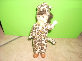 doll Halloween leopard costume new - £4.69 GBP