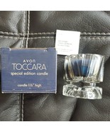 Vintage 1982 AVON TOCCARA SPECIAL EDITION FRAGRANCED CANDLE IN HOLDER NOS - £11.13 GBP