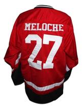 Any Name Number Cleveland Barons Custom Retro Hockey Jersey New Red Any Size image 2