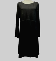 Ivanka Trump Black long sleeve Dress Size14 W - £25.72 GBP