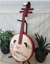 Medium Ruan Zhongruan Professional performance Colorful floral patterns ... - $477.00