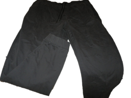 Nice Mens L Old Navy Modern Jogger Khaki Pants Black Flex - £22.49 GBP