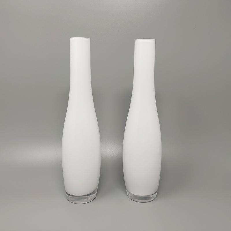 Primary image for 1970s Stunning Pair of Vases by Dogi in Murano Glass. Made in Italy