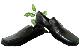Modena Studio Men Black Brown Loafer Leather Casual Shoes Size US 12 EU 45 - $37.04