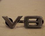 1966 67 DODGE CORONET FENDER V-8 EMBLEM V8 #2579748 - $44.99