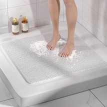 Hitslam Square Shower Mat Non Slip, Bath Tub Mat For Textured Surface,, White - $41.99