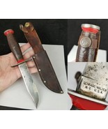 Vintage Ted Williams Schrade-Walden NY USA Bowie Hunting Knife By Sears ... - $116.46 CAD
