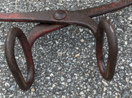 Vintage Cast Iron GIFFORD WOOD 1/2" Ice Tongs Claw image 11