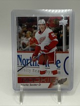 Moritz Seider 2021-22 Upper Deck Star Rookies RC Card #18 - $4.95