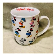 Disney Minnie Mouse Through the Years 16oz Porcelain Mug-NEW - £12.64 GBP