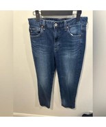 AG Adriano Goldschmied Saige High Rise Straight Jeans 28 - $1,192.01 MXN