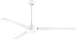 Minka Aire F624-Whf Roto Xl 62&quot; 3-Blades Ceiling Fan In Flat White Finis... - £305.61 GBP