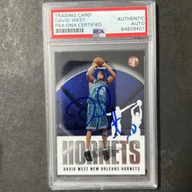 2002-03 Topps Pristine #152 David West Signed Card AUTO PSA Slabbed Hornets - £39.81 GBP