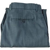 Perry Ellis Portfolio Folio Flex Grey Pants Dress Slacks Mens 34x32 Clas... - $28.71