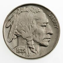 1935 5C Buffalo Nickel in Choice BU Condition, Excellent Eye Appeal, Ful... - $64.26