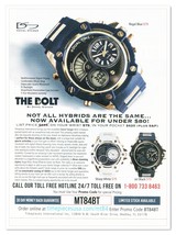 Print Ad Daniel Steiger The Bolt Watch 2018 Magazine Advertisement - $9.70