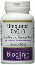 Bioclinic Naturals Ubiquinol Softgels, 60 Count - £32.84 GBP