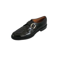 Allen Edmonds Mens Cornell Monk Strap Dress Shoes Black Leather Truck So... - $84.15
