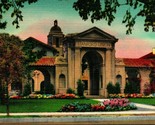 Student Union Stanford University Palo Alto California CA Vtg Linen Post... - $3.91