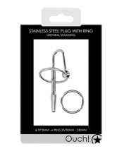 Shots Ouch Urethral Sounding Metal Plug - £16.17 GBP