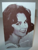 Mary Ann Mobley Postcard Unused Vintage American Actress Arcade Card Original - £14.54 GBP