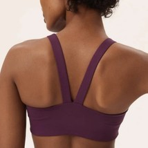 GIRLFRIEND COLLECTIVE plum purple sports bra size XL activewear athletic - $35.00